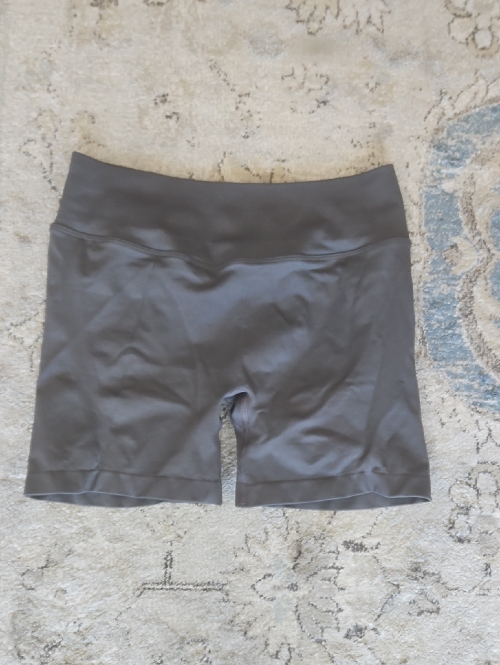 Women's High-Rise Bike Shorts - Charcoal Grey